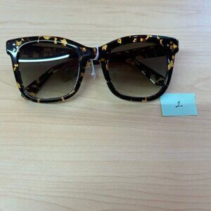 Krewe Tortoise Sunglasses Women